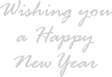 Wishing you a Happy New Year
